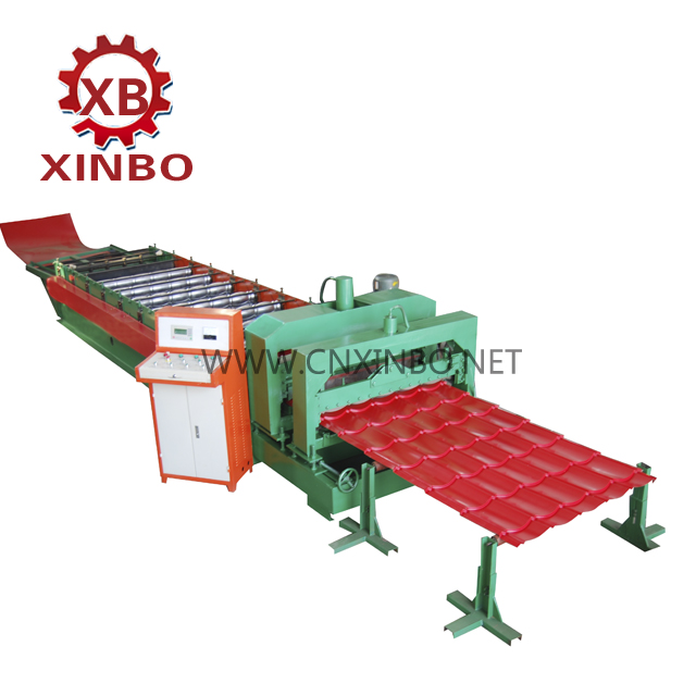 Glazed Roofing Tile Roll Forming Machines